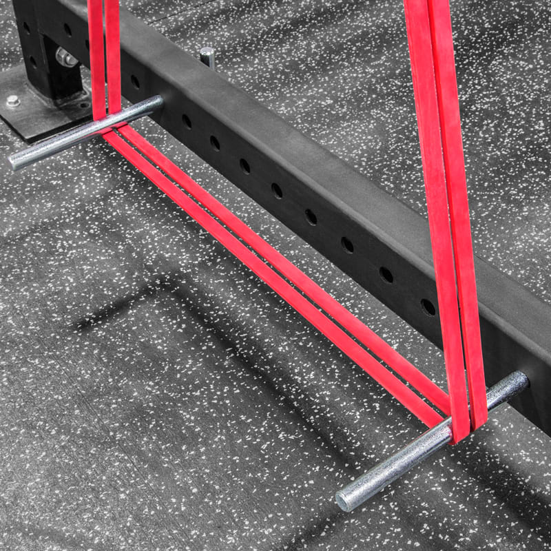 Band pegs for discount squat rack